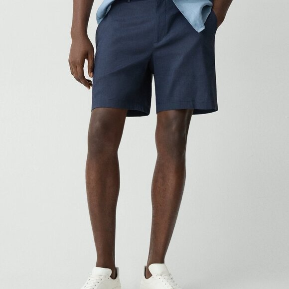 Theory Men's Curtis Linen Shorts Sz 33 - Picture 6 of 6